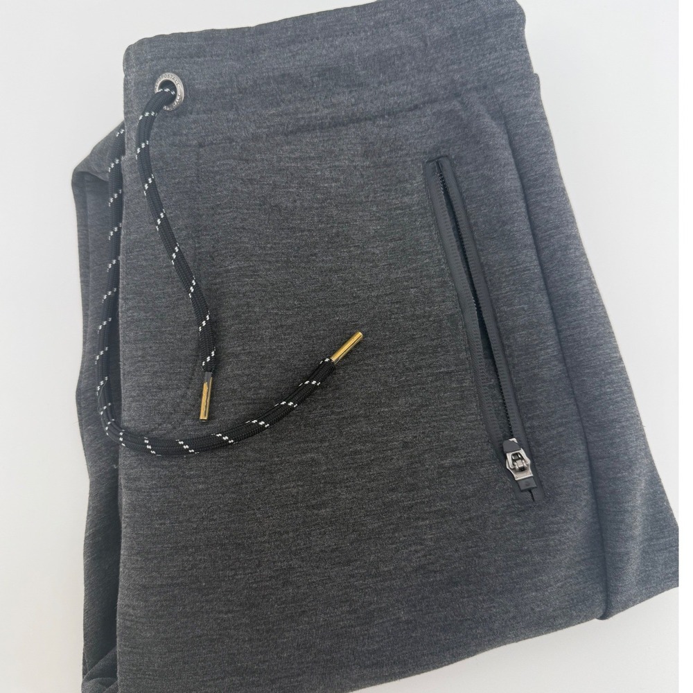 Aeropostale Dark Gray Jogger Sweatpants Size S Elastic‎ Waist Drawstring Pockets